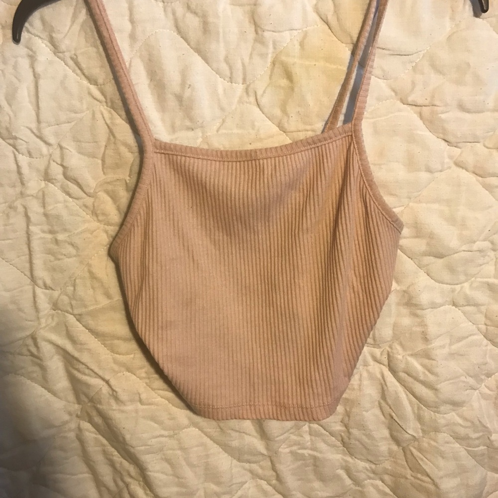 Pink Crop Top